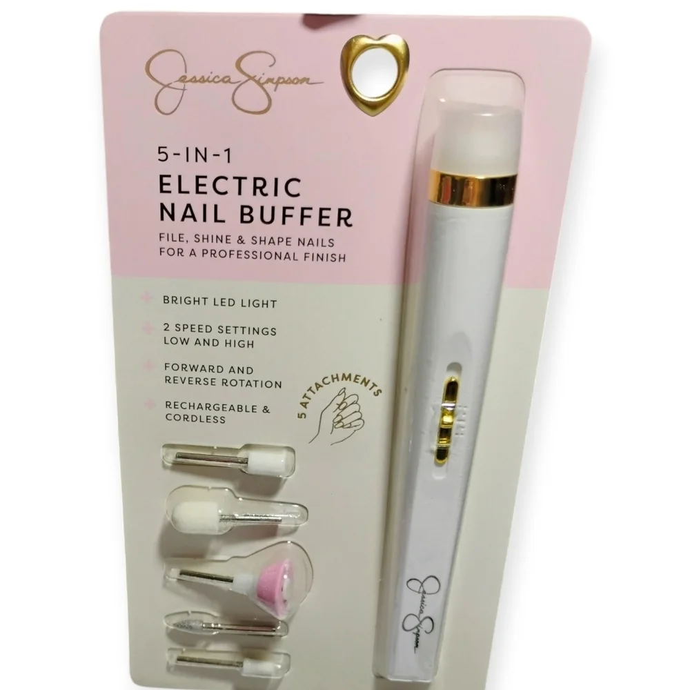 Jessica Simpson Electric Nail Buffer Kit 5-in-1